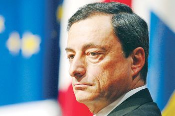 Mario Draghi, pendu à la décision de l'Allemagne?